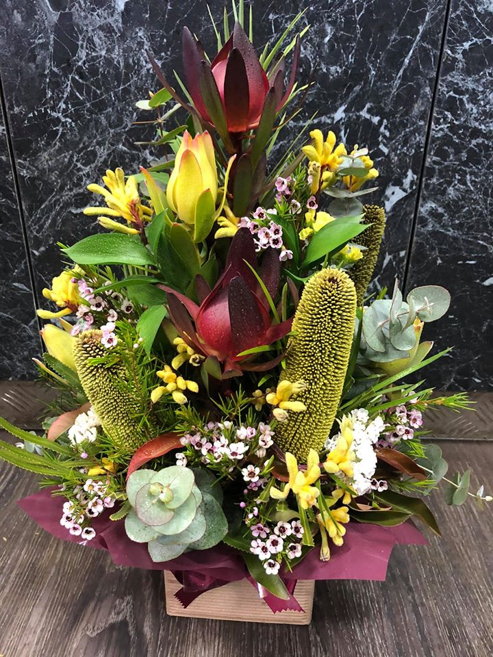 Large Native Box Arrangements (flowers vary depending on seasonal availability) image 0