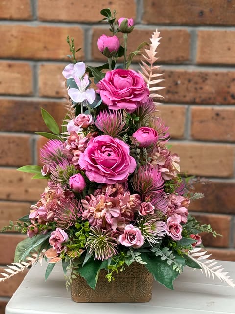Pretty In Pink in a Ceramic Container image 0